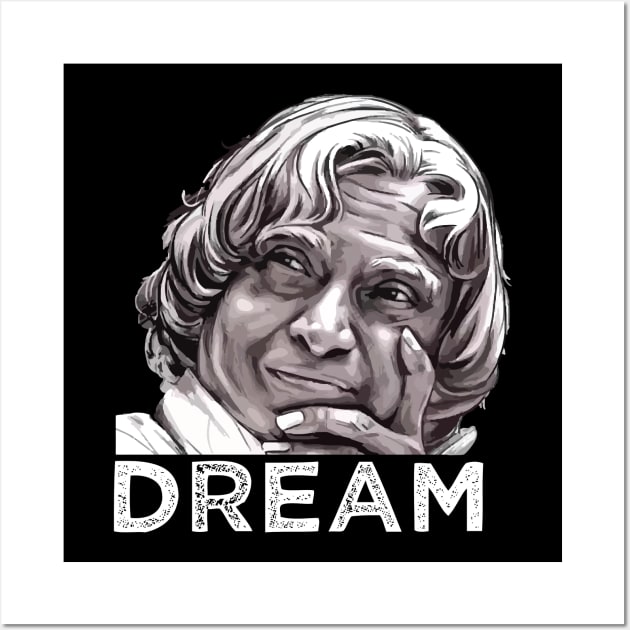 Dr Abdul Kalam Indian Leader India Designs Wall Art by alltheprints